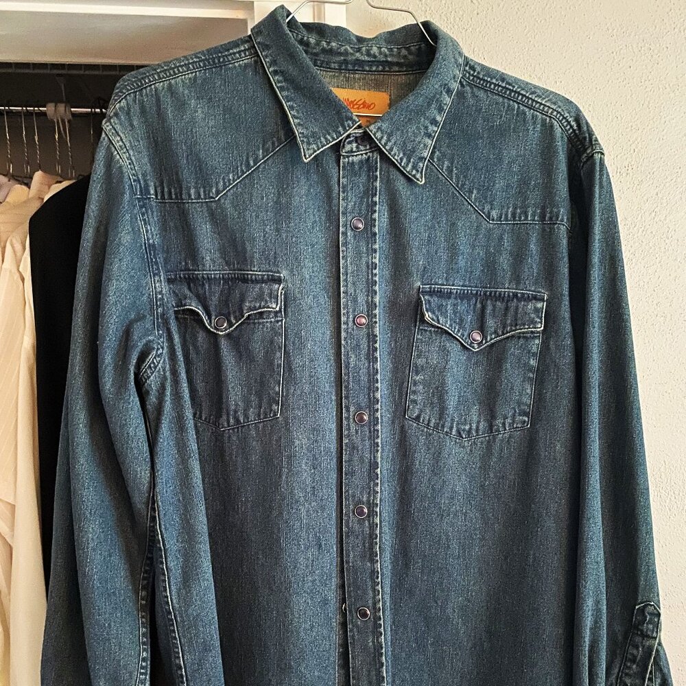 Teen Men's/Men's Mossimo Large Light-weight Jean Jacket